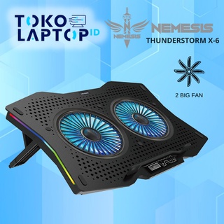 NYK Nemesis X6 / X-6 Thunderstorm Cooling Pad Cooler Pad RGB Fan