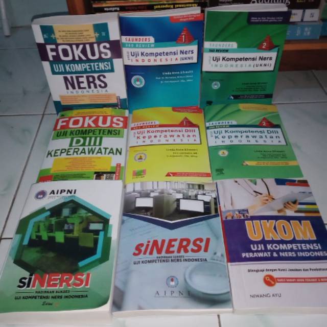 Jual Paket Buku Fokus Uji Kompetensi Ners Saunders Uji Kompetensi Diii Keperawatan Senersi