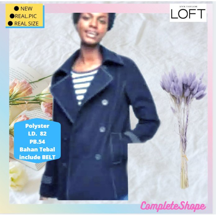 Outwear Jaket Jacket Wanita Cewek Parka Panjang Loft