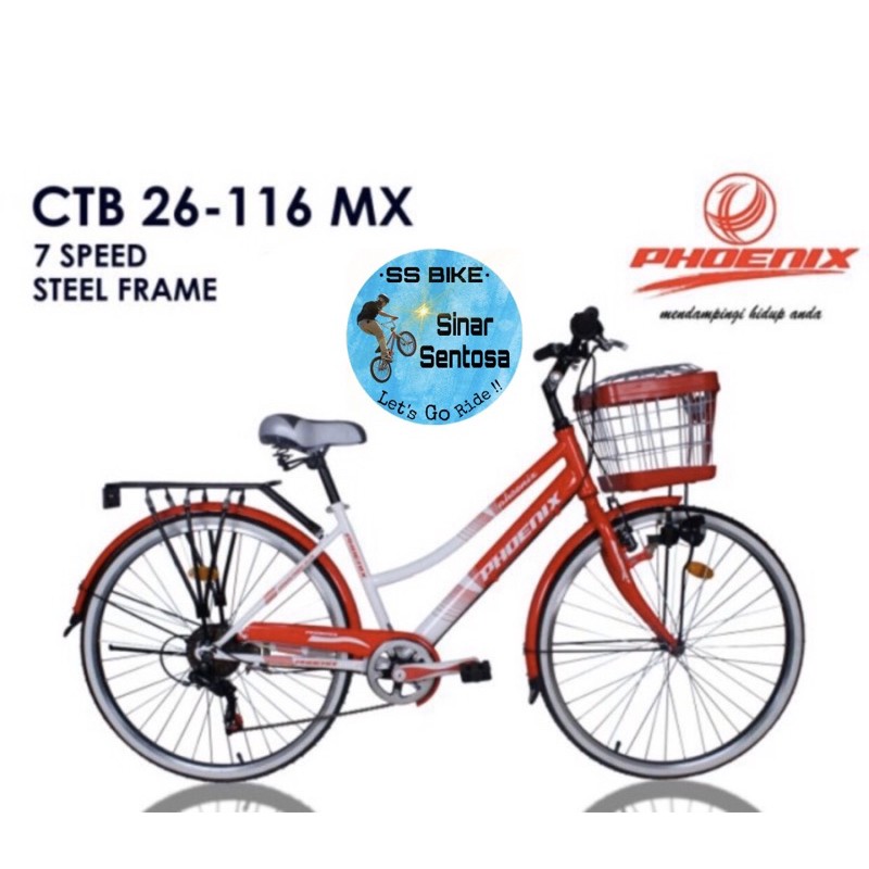 Sepeda Mini Dewasa CTB Phoenix 116 MX 7 Speed 26"