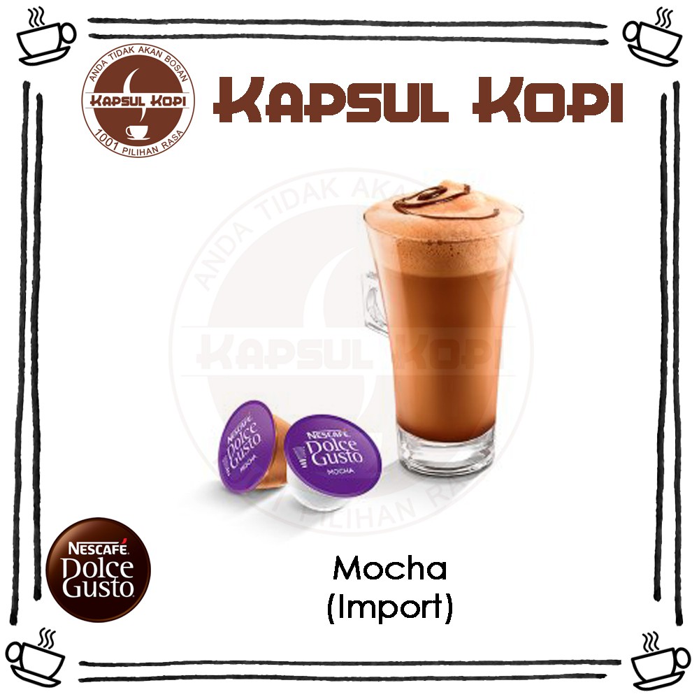 

KapsulKopi Nescafe Dolce Gusto Ecer Mocha Impor