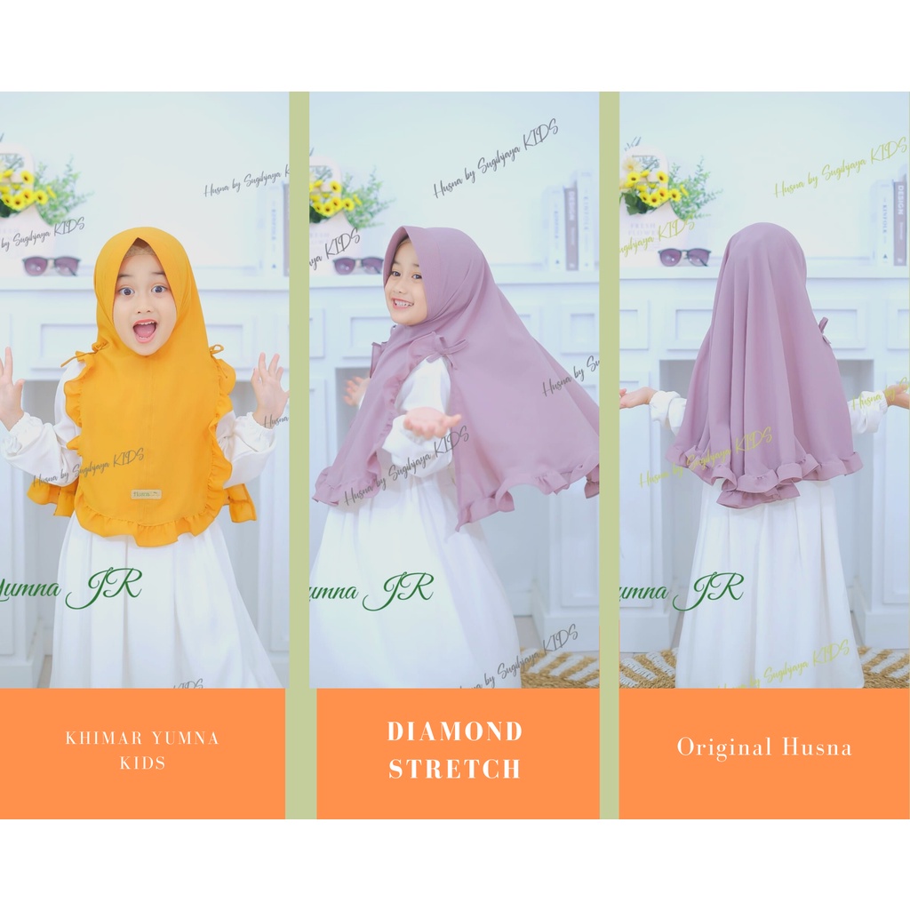 Hijab Anak Premium Husna Hijab Hijab Anak Yumna Original Kids Hijab
