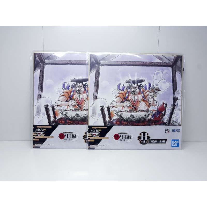 Big Shikishi One Piece Wano Kuni Kinemon Original Japan