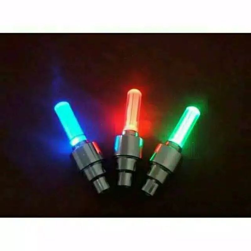 Tutup Pentil Ban Menyala Lampu Led Untuk Mobil / Sepeda / Motor