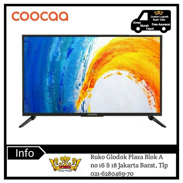 COOCAA LED TV 40inch Full HD 40D5A