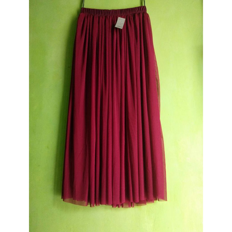 Rok tutu maxi skirt/rok tutu lilac