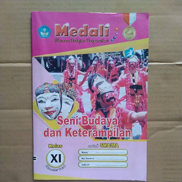 Jual BUKU LKS SBK/SENI BUDAYA SMA/MA KELAS 11 SEMESTER GANJIL | Shopee