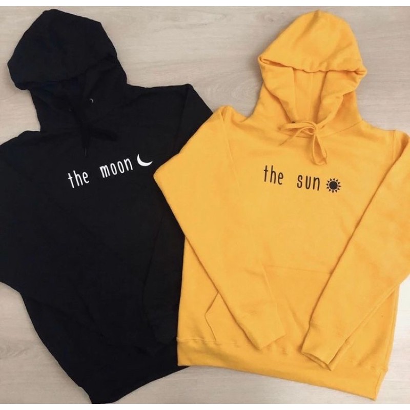 HOODIE THE MOON &amp; THE SUN Size M - XXXL