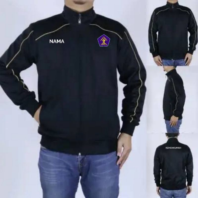 jaket trening kemenkumham, jaket olahraga