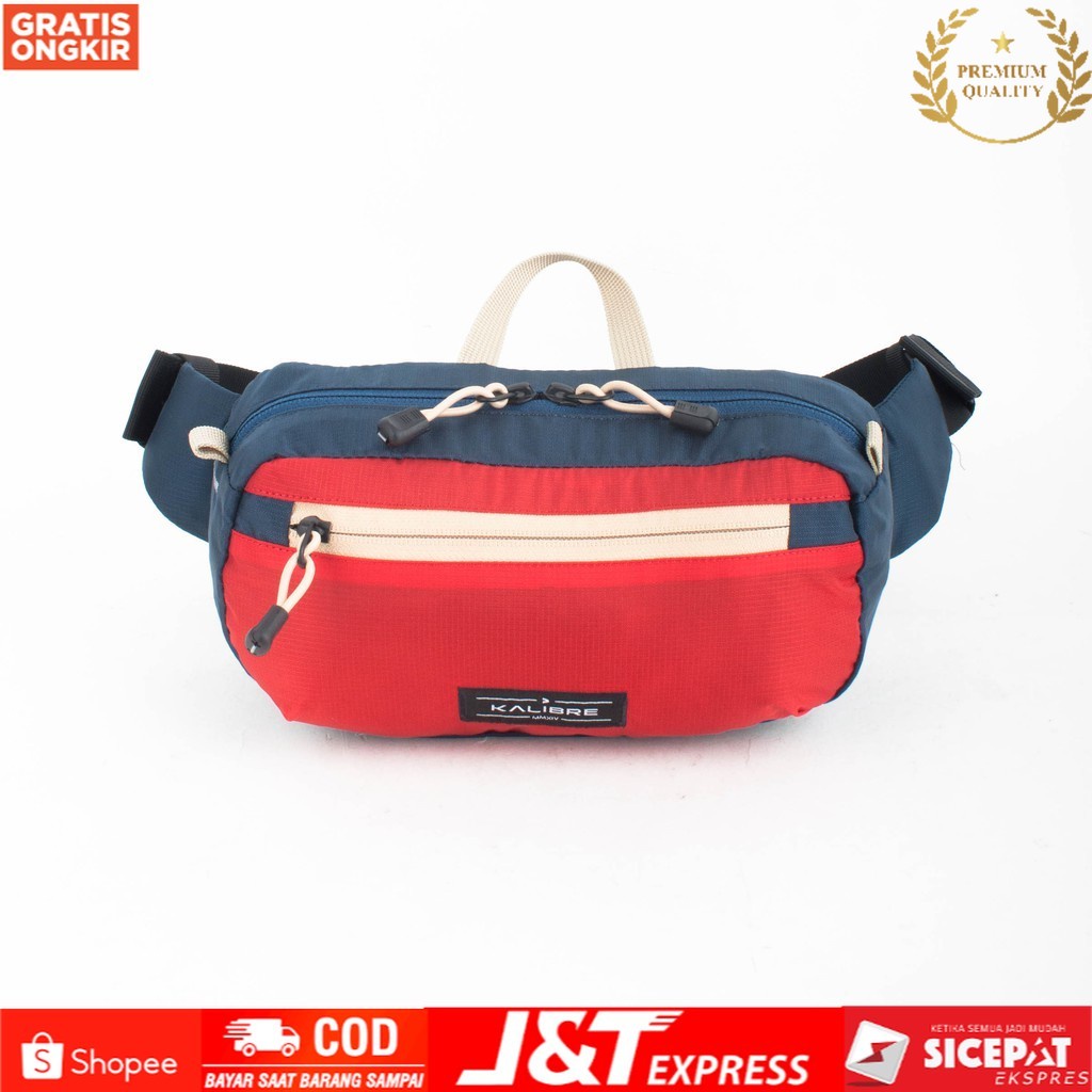 TAS SLEMPANG PRIA WAISTBAG TAS PINGGANG MK921282647 ORIGINAL -ZECCOLECTION