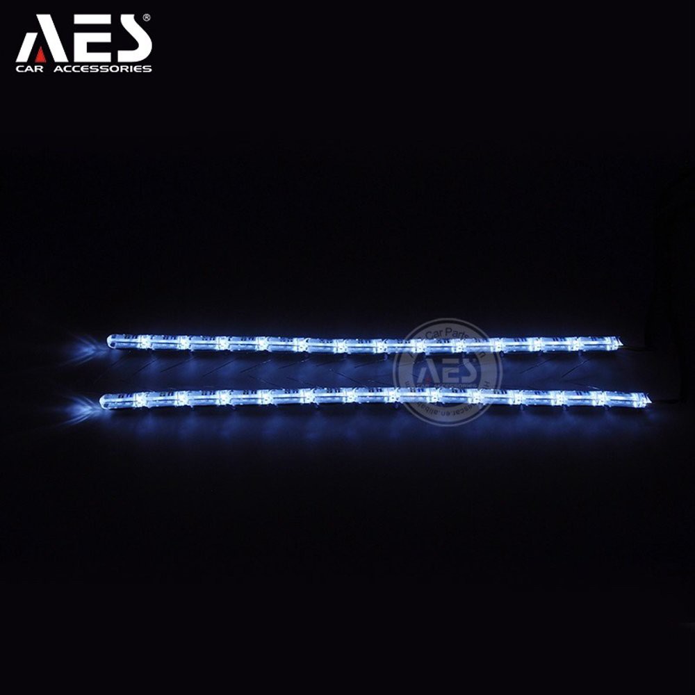 Drl AES A7 universal crystal Dual colour LED flexible DRL daytime