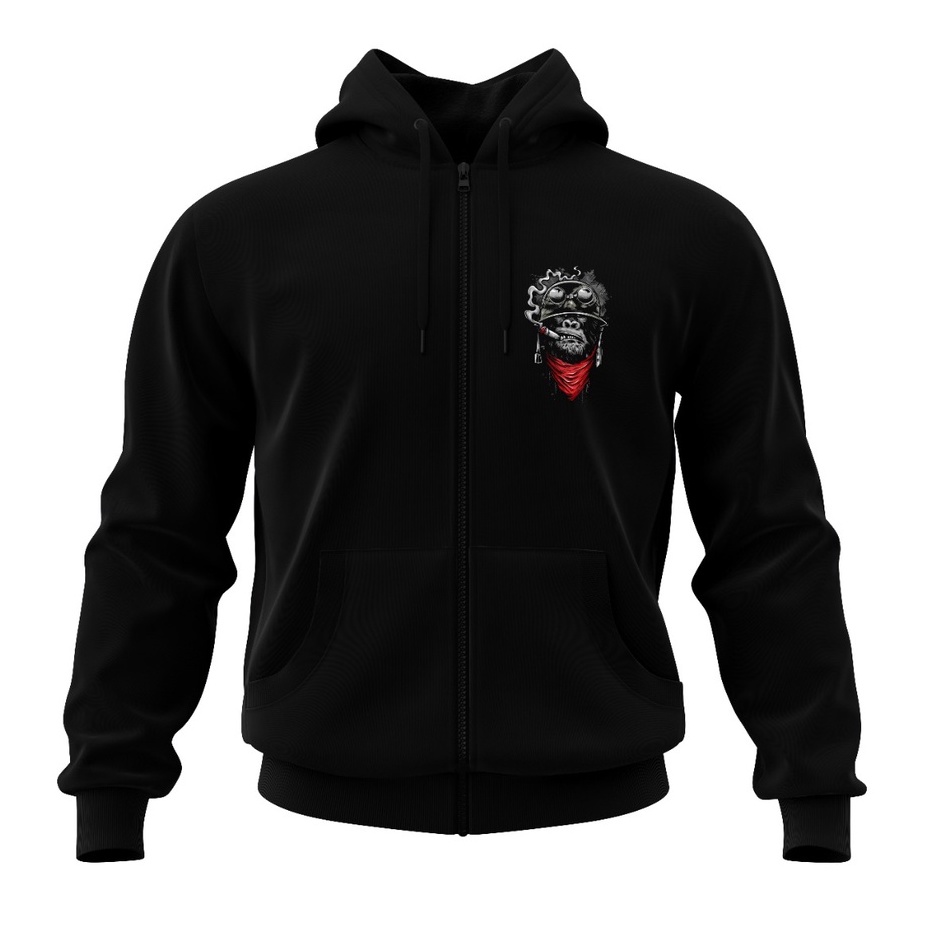 Pro.Coll - Smokey Kong Zipper Hoodie - Hoodie Pria dan Wanita