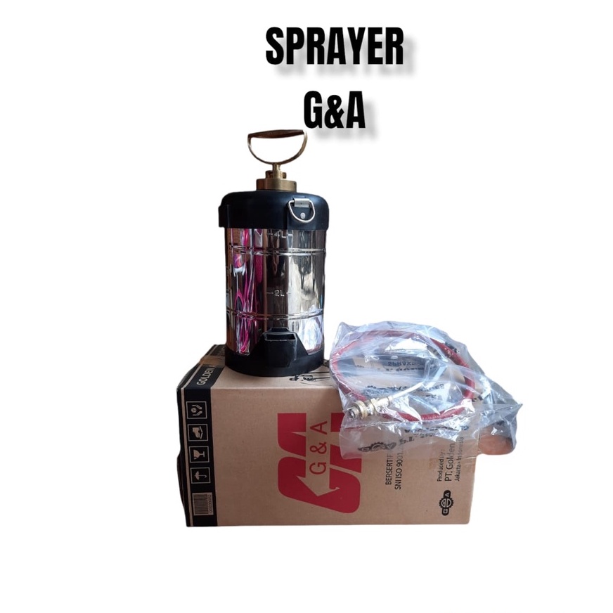 Sprayer G&A Alat Semprot Hama Pest Control Stainless Steel