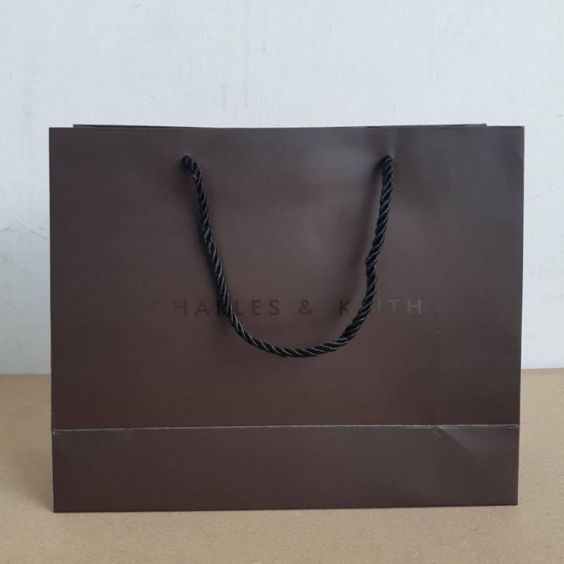 paper bag charles and keith charles&amp;keith