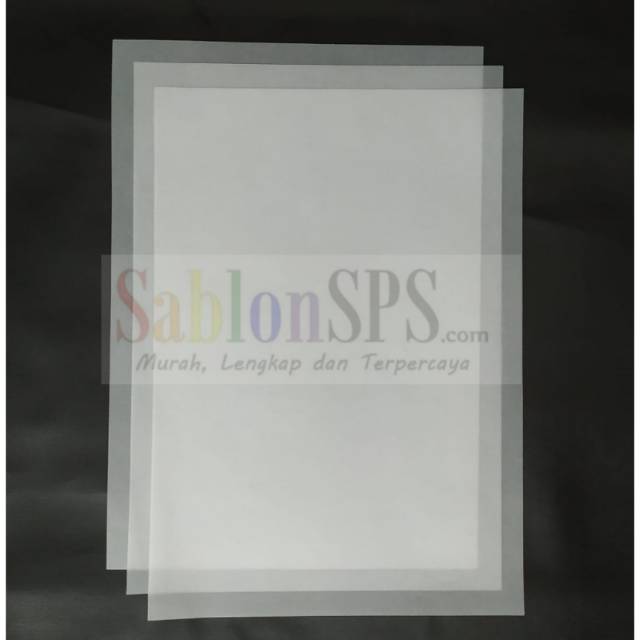 Kertas Kalkir TRACING paper F4 80gr 85gr FILM AFDRUK SABLON (50 LEMBAR)