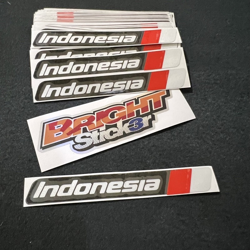 STICKER INDONESIA STICKER HELM STICKER MOTOR MOBIL CUTTING