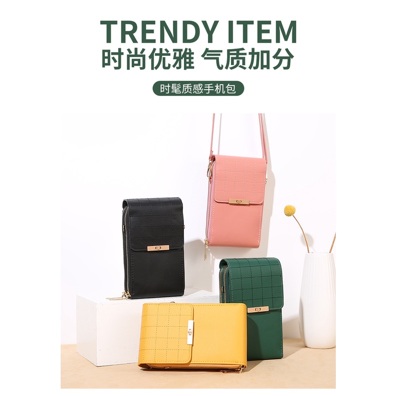 Serenity Dompet HP Touch Screen 2022 Layar Sentuh ORI Tas Selempang Wanita Impor Kekinian Tas Bahu Remaja 416