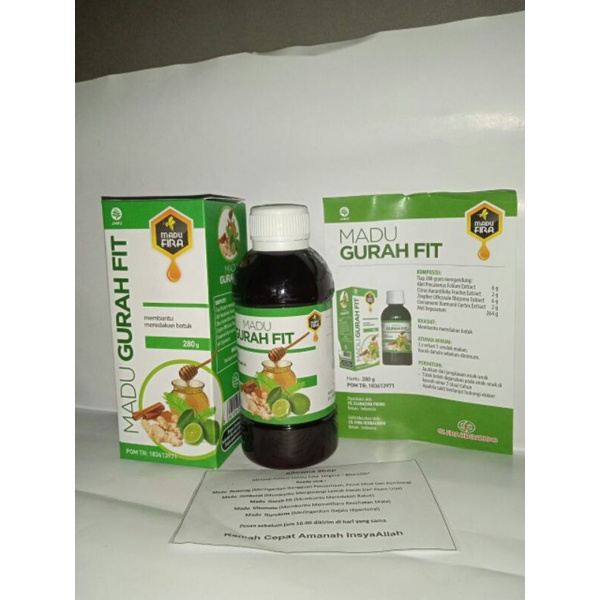 Obat Herbal Batuk Ibu Dan Anak Madu Batuk Herbal Gurah Madu Gurah Fit