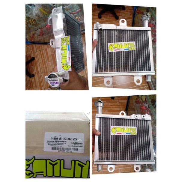 Radiator Ninja RR SPAC Radiator SPAC ninja RR ZX150 Radiator Almu SPAC ninja RR original Thailand