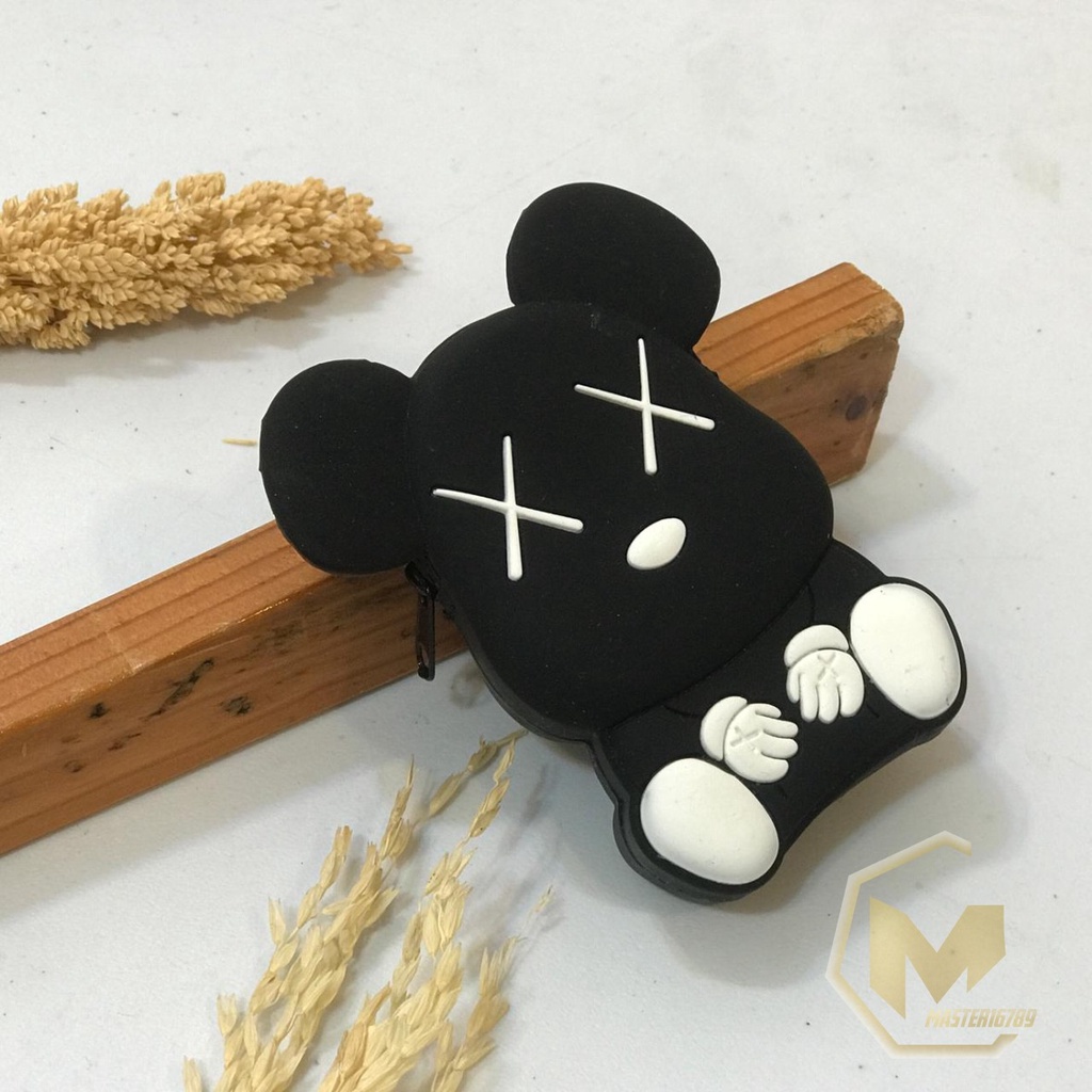 DOMPET BAG KOIN JELLY SILIKON SILICONE KARAKTER LUCU IMPORT POUCH ANTI AIR WATERPROOF MA2388