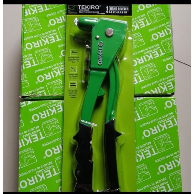 Tang rivet / hand riveter / tembakan paku rivet tekiro