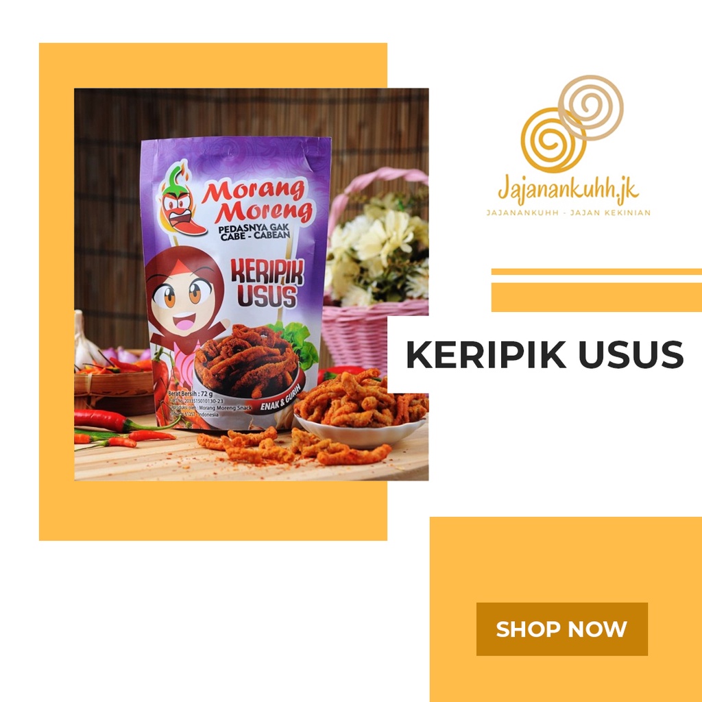 

[Jajanankuhh.jk] Keripik Usus by Morang Moreng