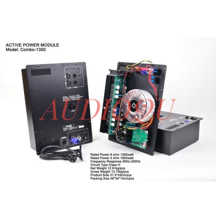 Power Kit Subwoofer Combo 1300 Power Module Aktif cocok 15 inch-18 inch