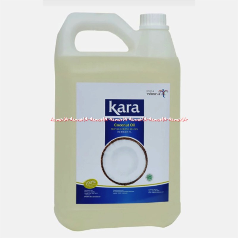 Kara Coconut Oil 5L Minyak Goreng Kelapa 5 Liter Kara Kemasan Besar Derigent Jerigen Derigen Karra Migor Karak