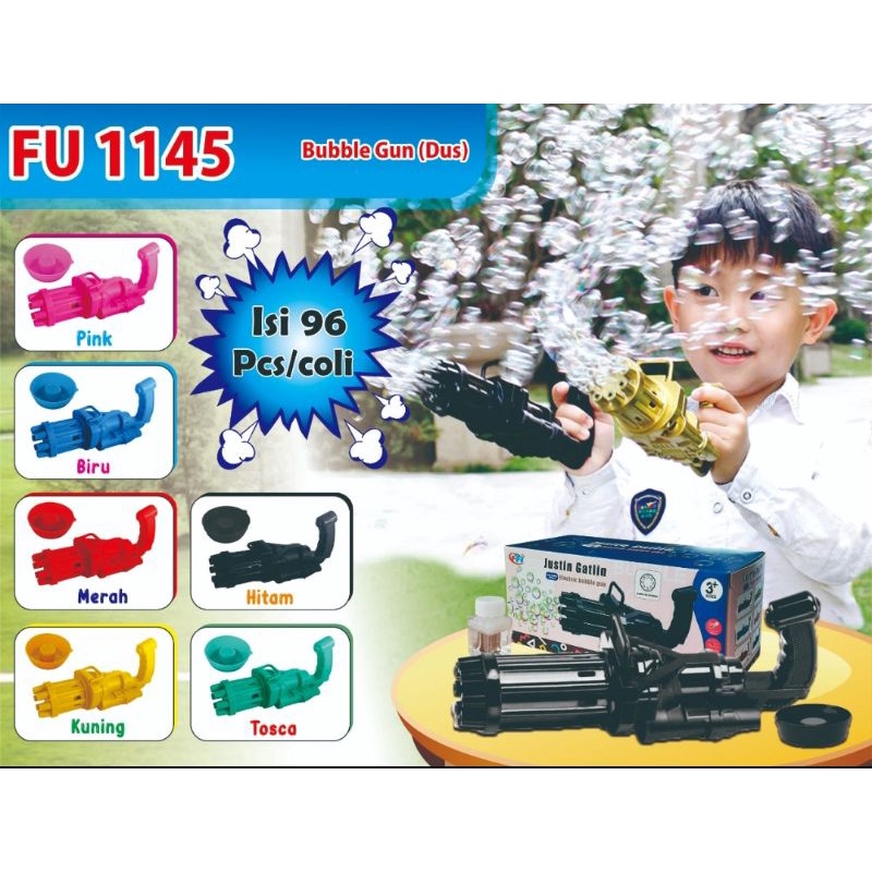 mainan tembakan bubble dus FU 1145