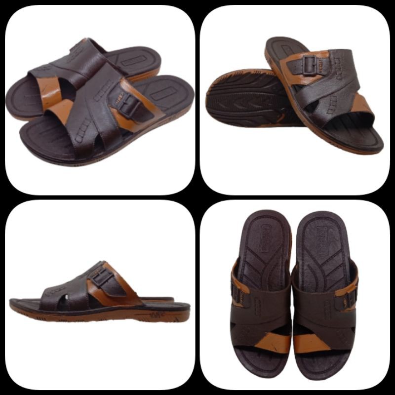 Sandal Karet Selop Pria Sendal Nikko