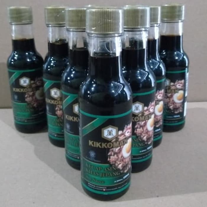 

SGS Kikkoman HALAL Soy Sauce Kecap Asin Botol Shoyu Jepang 150ml