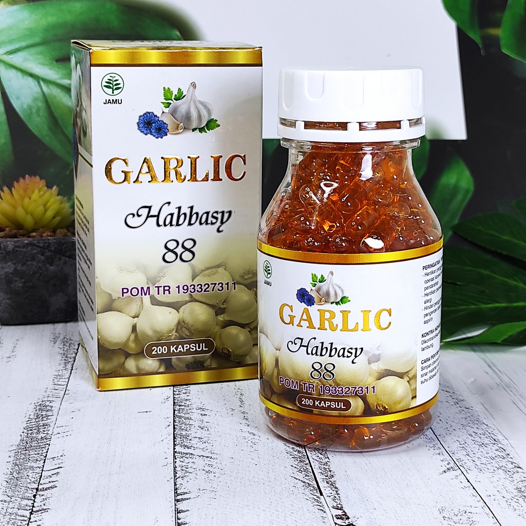 Garlic Habbasy 88 200 Kapsul