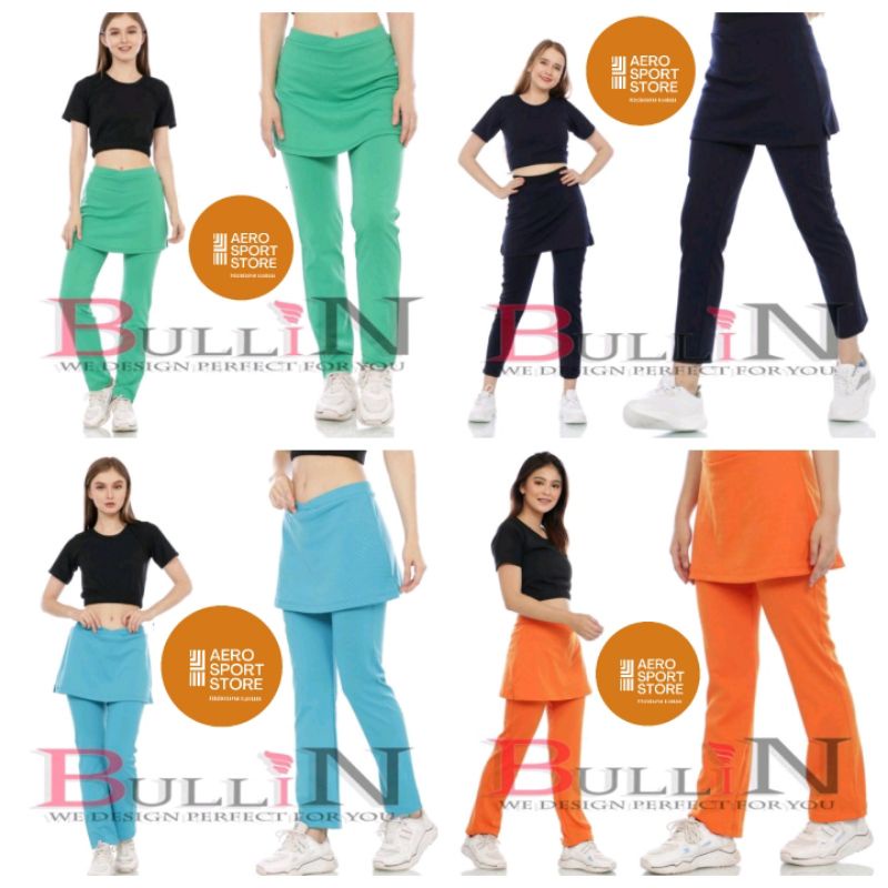 [ CELANA - ROK TENIS LAPANGAN WANITA PANJANG BAHAN SPANDEX ADEM DAN MURAH ]
