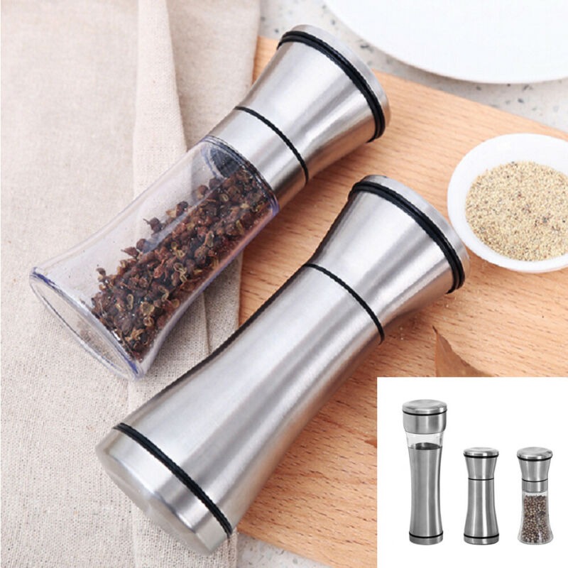 Penggiling Biji Lada Manual Spice Pepper Mill Grinder 120ML