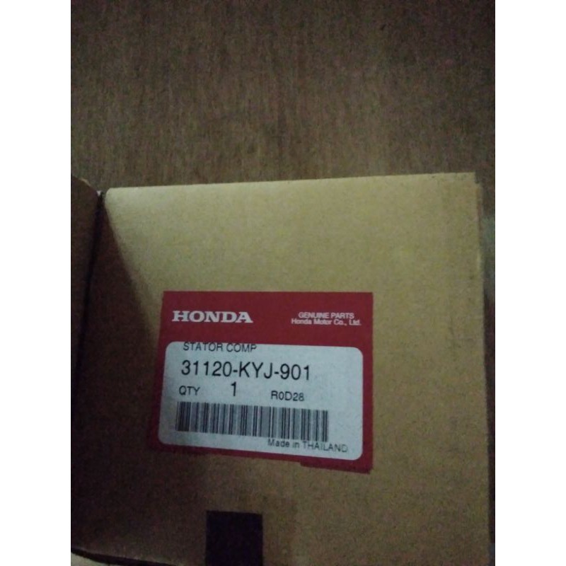 STATOR COMP SPULL JALAN CBR250R CBU THAILAND 31120KYJ901