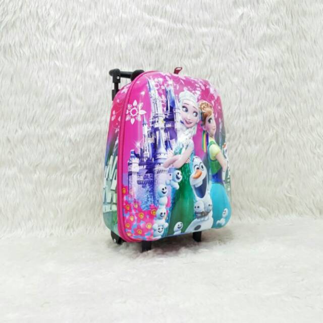 Tas Troli Anak Tk Fiber Frozen 2 Roda