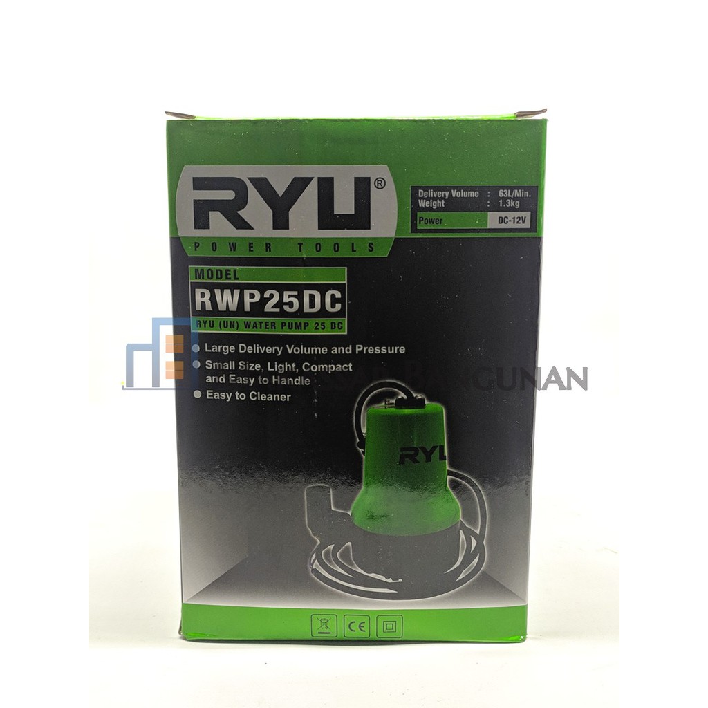 Mesin Pompa Air RYU RWP25DC / Water Pump