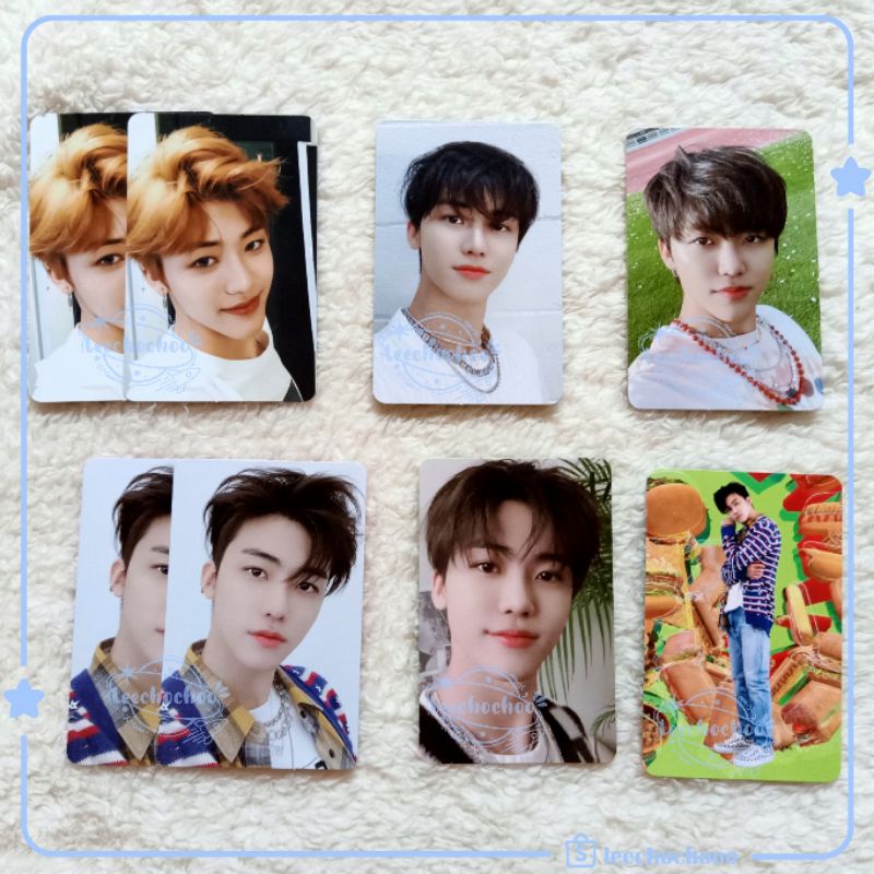 Photocard NCT Dream Jaemin Empathy Reality - We Go Up / Jeno Boom / Chenle Ridin / Haechan Glitch / 