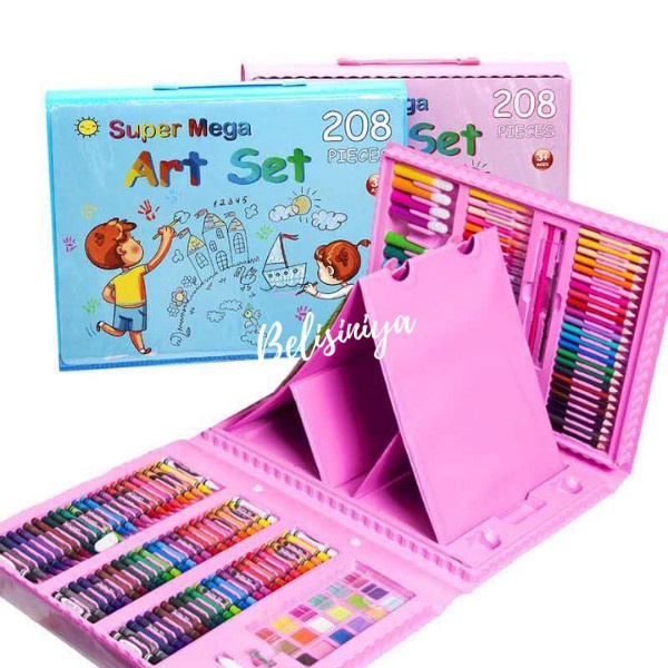 

Dijual Crayon Anak Set 208 Pcs Pensil Warna Alat Lukis Set Crayon Set Terlaris
