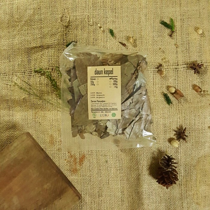 

DAUN KEPEL KERING 100 GRAM - Stelechocarpus Burahol L - MURNI -