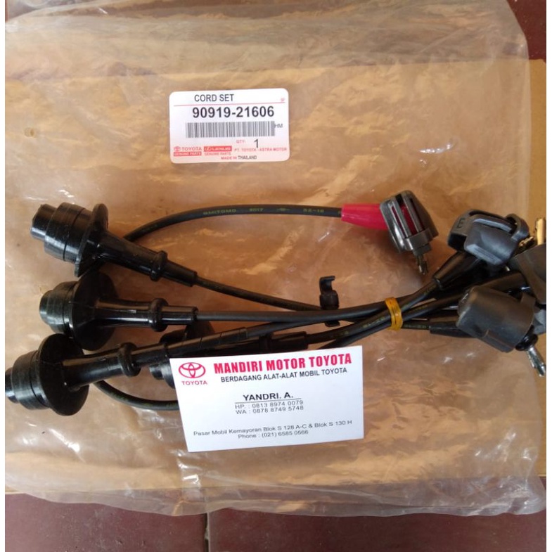 Kabel Busi set Kijang Kapsul Efi 1.8cc OEM Ready