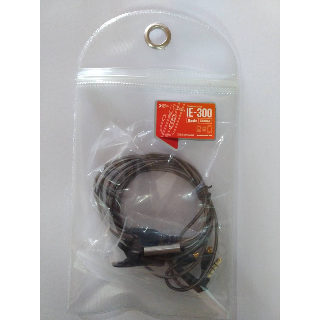 Kabel MMCX cable BASIC replacement basic ie300 pi 3.14 audio shure SE - With Mic