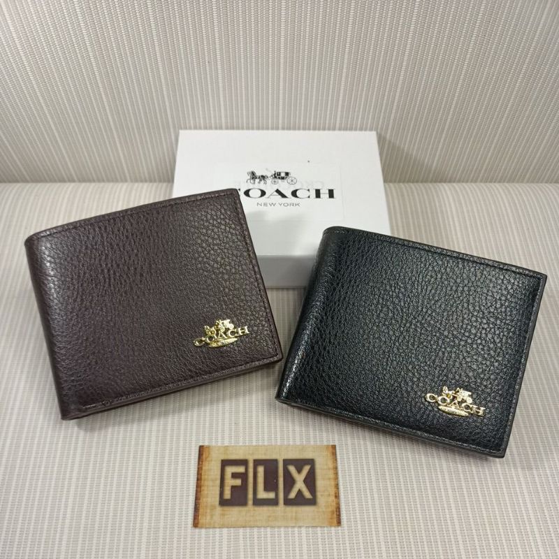 SALE !! Dompet lipat pria import logo CH'Signature