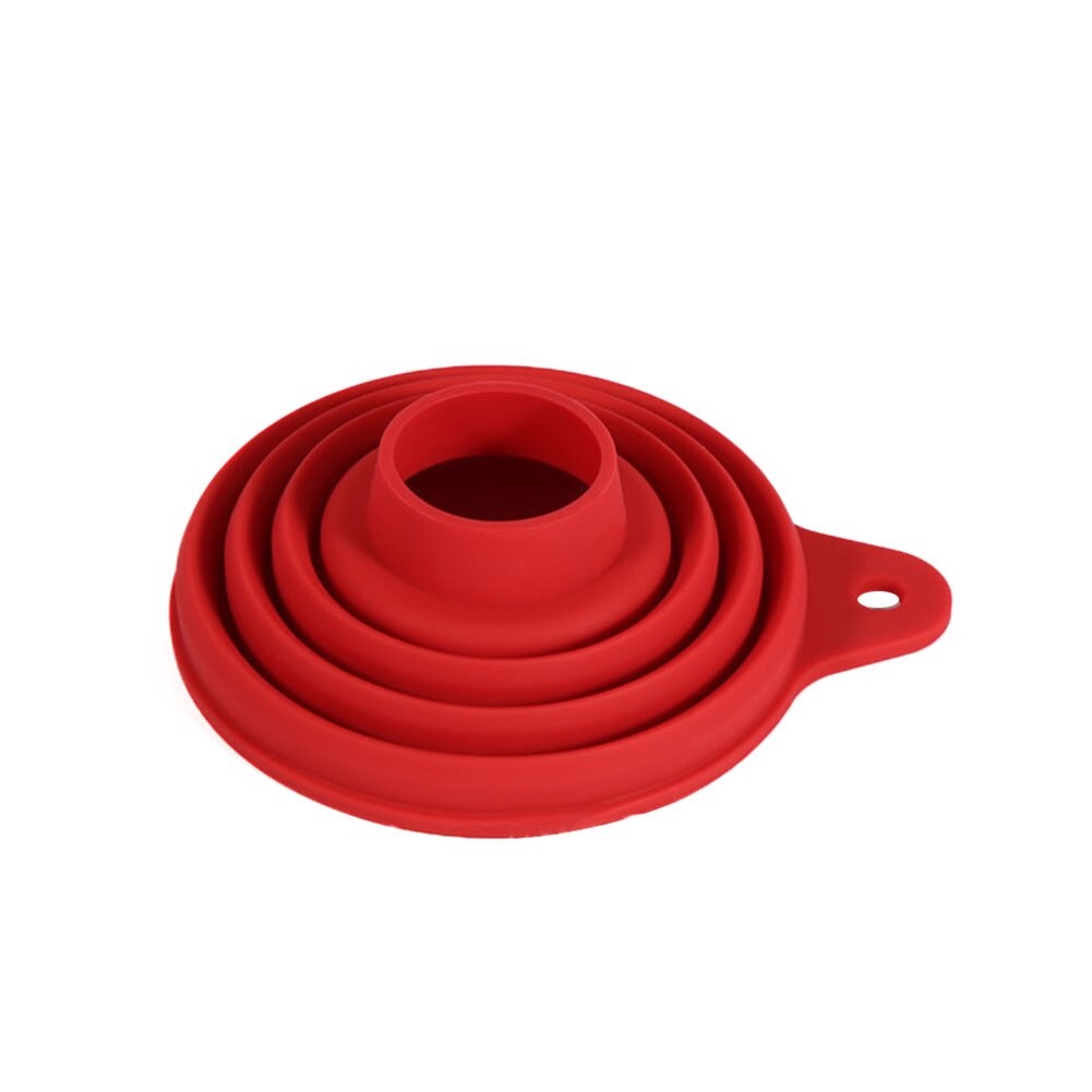 Corong Minyak / Corong / Corong Lipat Air Minyak Bensin Kendaraan Collapsible Silicone Funnel