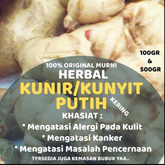 

Kunir/Kunyit Putih Kering Asli 500gr | Mengatasi Sakit Maag