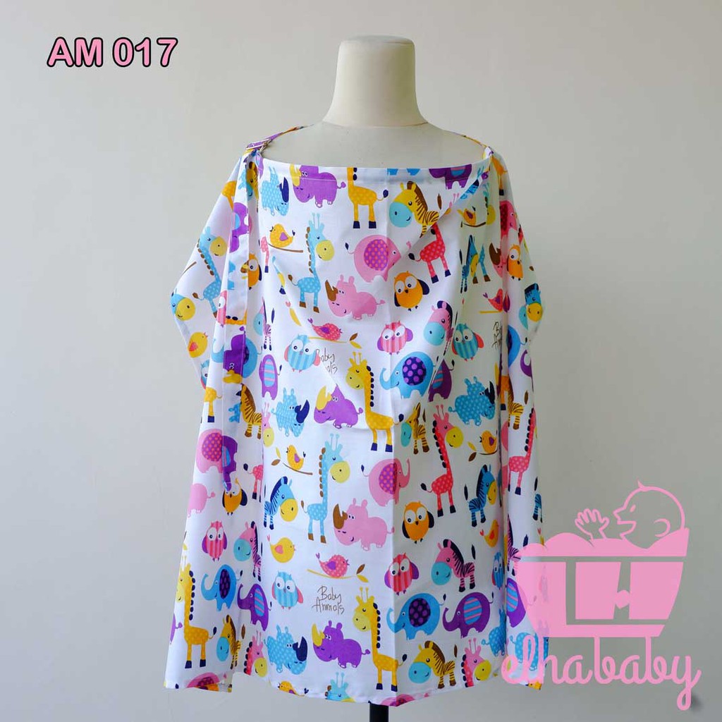 Apron Menyusui Nursing Cover Perlengkapan Bayi Baru Lahir Baby Shop Baby Gift Kado Lahiran