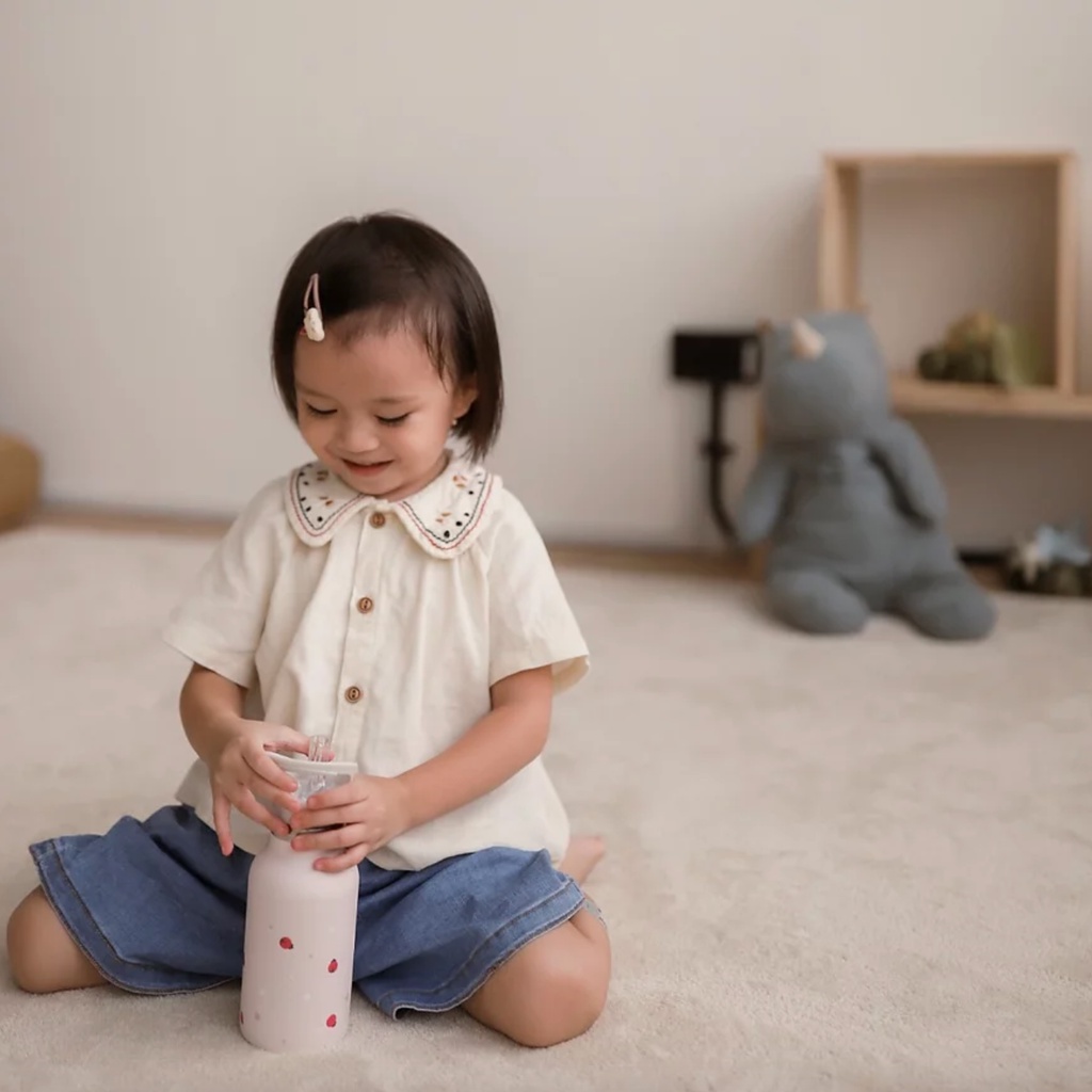 Mellow Stainless Steel Thermo Flask - Botol Thermos Anak Kecil Bayi Baby Toddler Bekal Minum