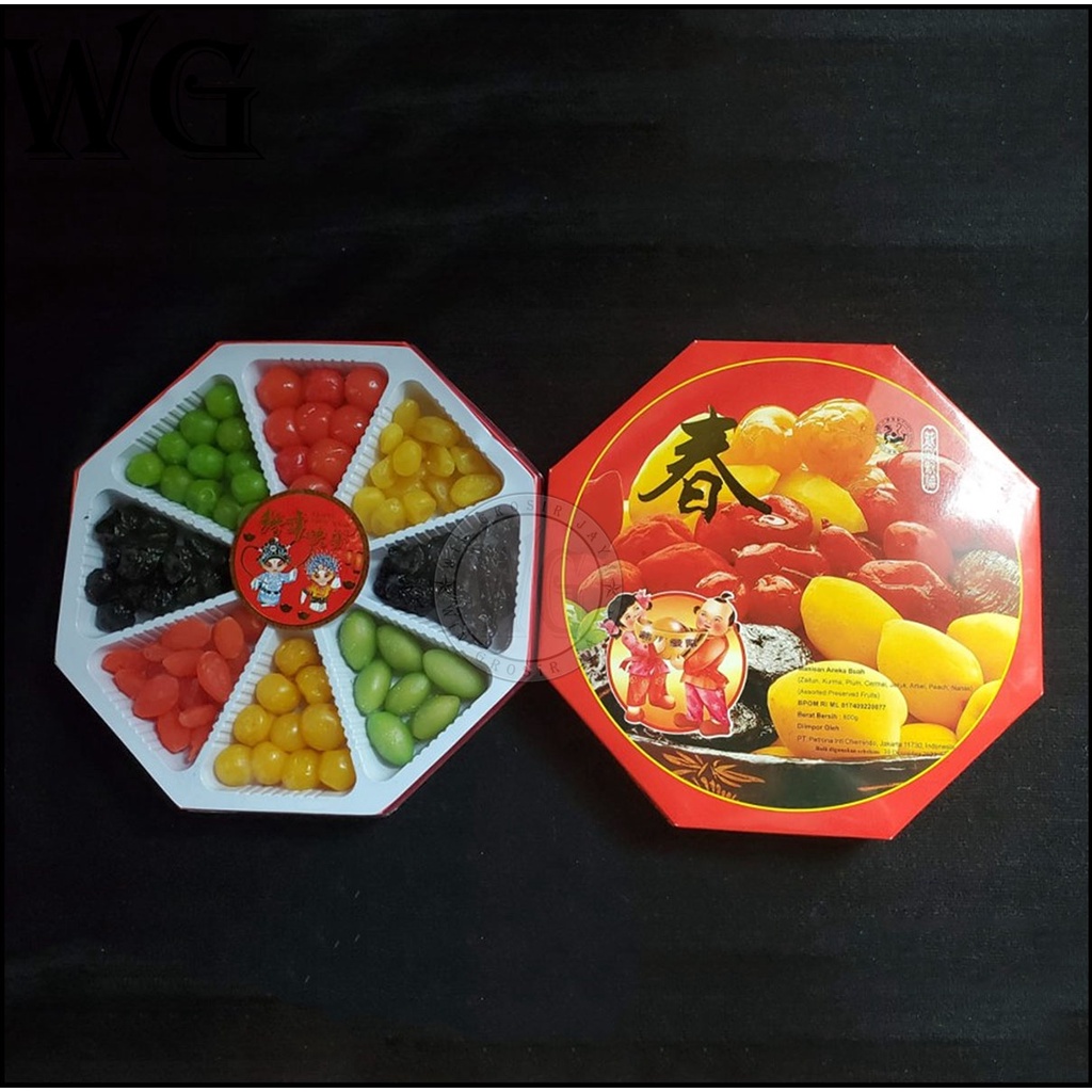 

Makanan Imlek Manisan Buah Imlek Anak 600g Gram