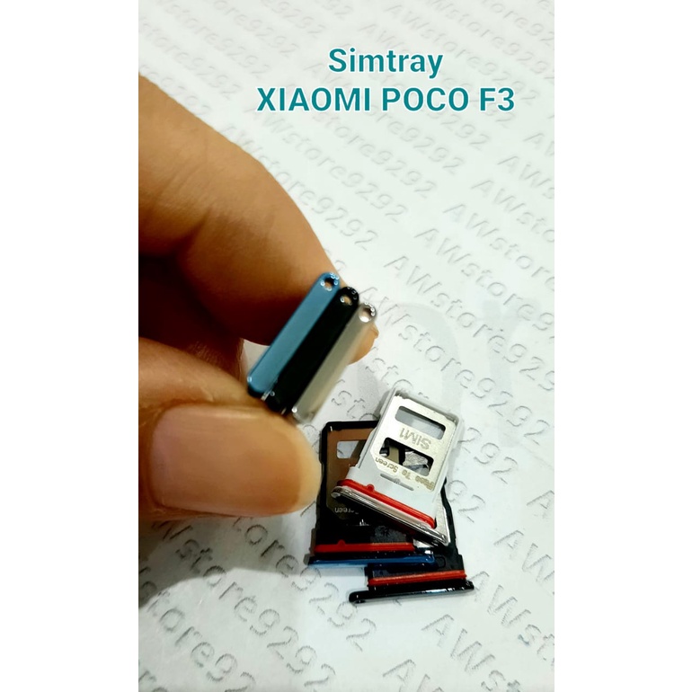 Slot Tempat Dudukan Kartu Simcard Sim card Lock Simtray Sim Tray XIAOMI POCO F3