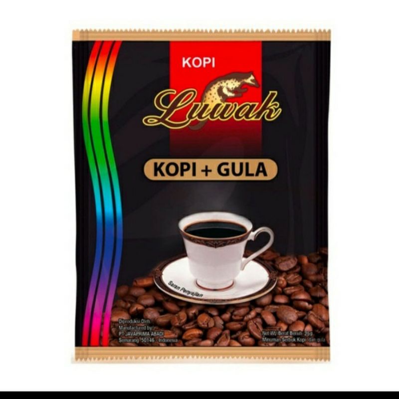 

Kopi Luwak Kopi + Gula Sachet